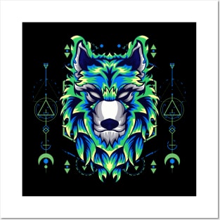 wolf lover Posters and Art